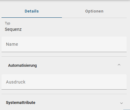 Der Screenshot zeigt Ihnen das Attribut "Ausdruck" in den Details aus BIC Process Design.